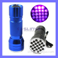 21 LED UV Pet Urine Detector Finder Gas Leak Checker Black Light Flashlight Torch 395 400 Nm (LED-21)
